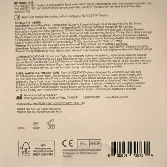 New NuFACE Line Smoothing Device with Serum - Picture 5 of 5